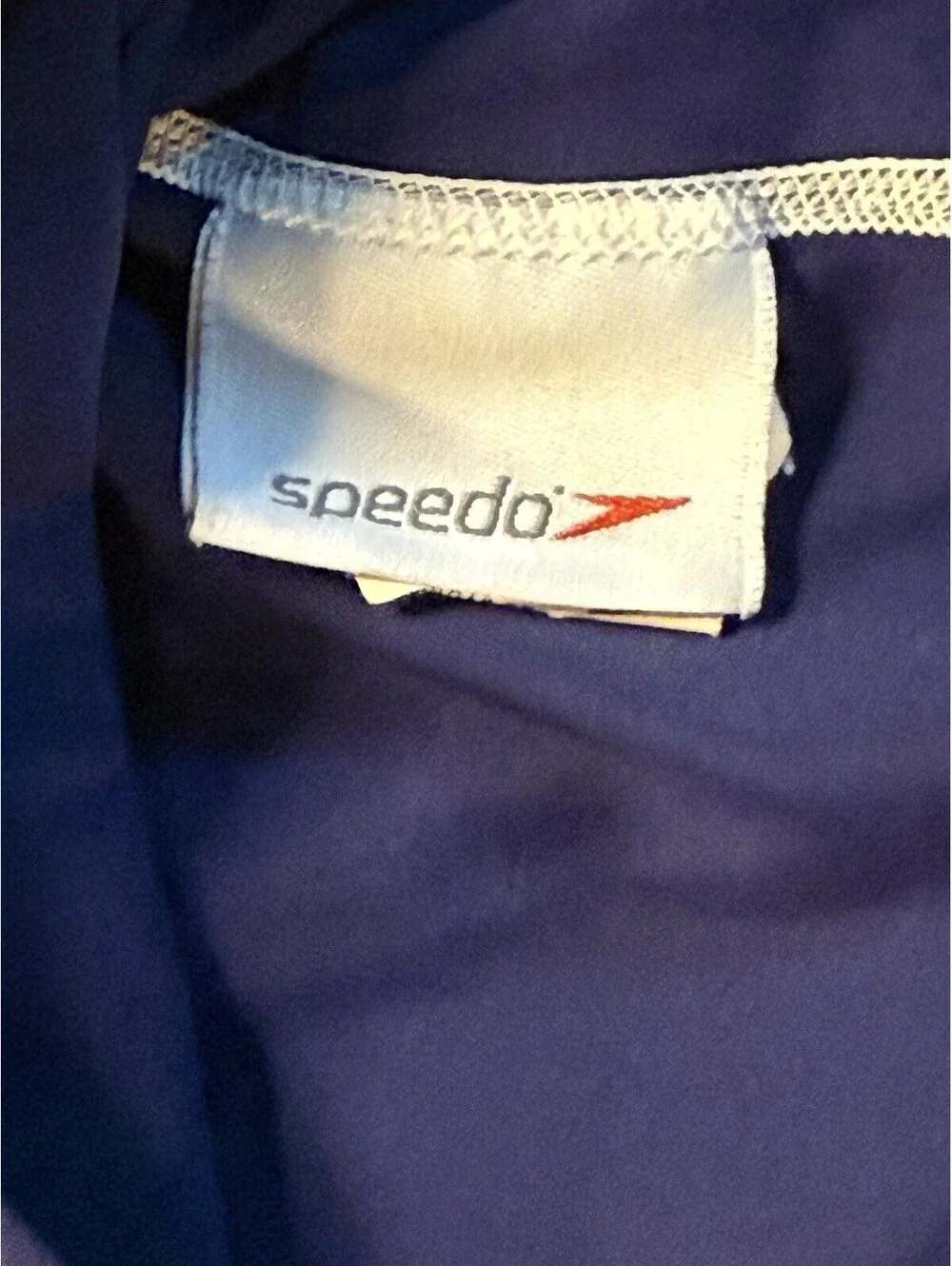 Speedo Men's X-Large Navy Raglan Sleeve Activewear Top